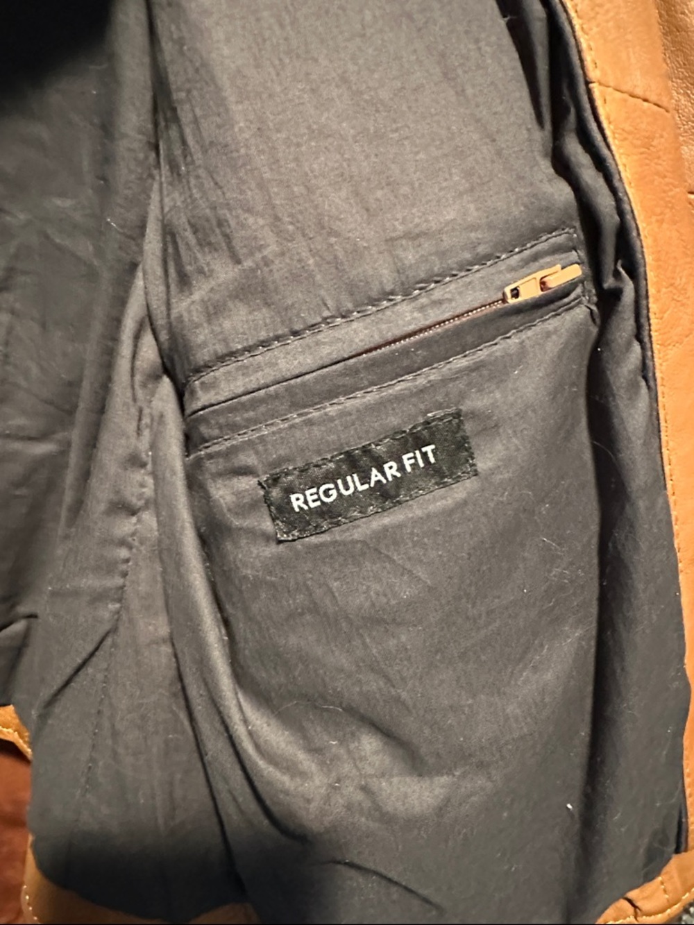 Free people x MAURITUS Crissy brown leather fringe jacket floral Size L - Picture 10 of 11